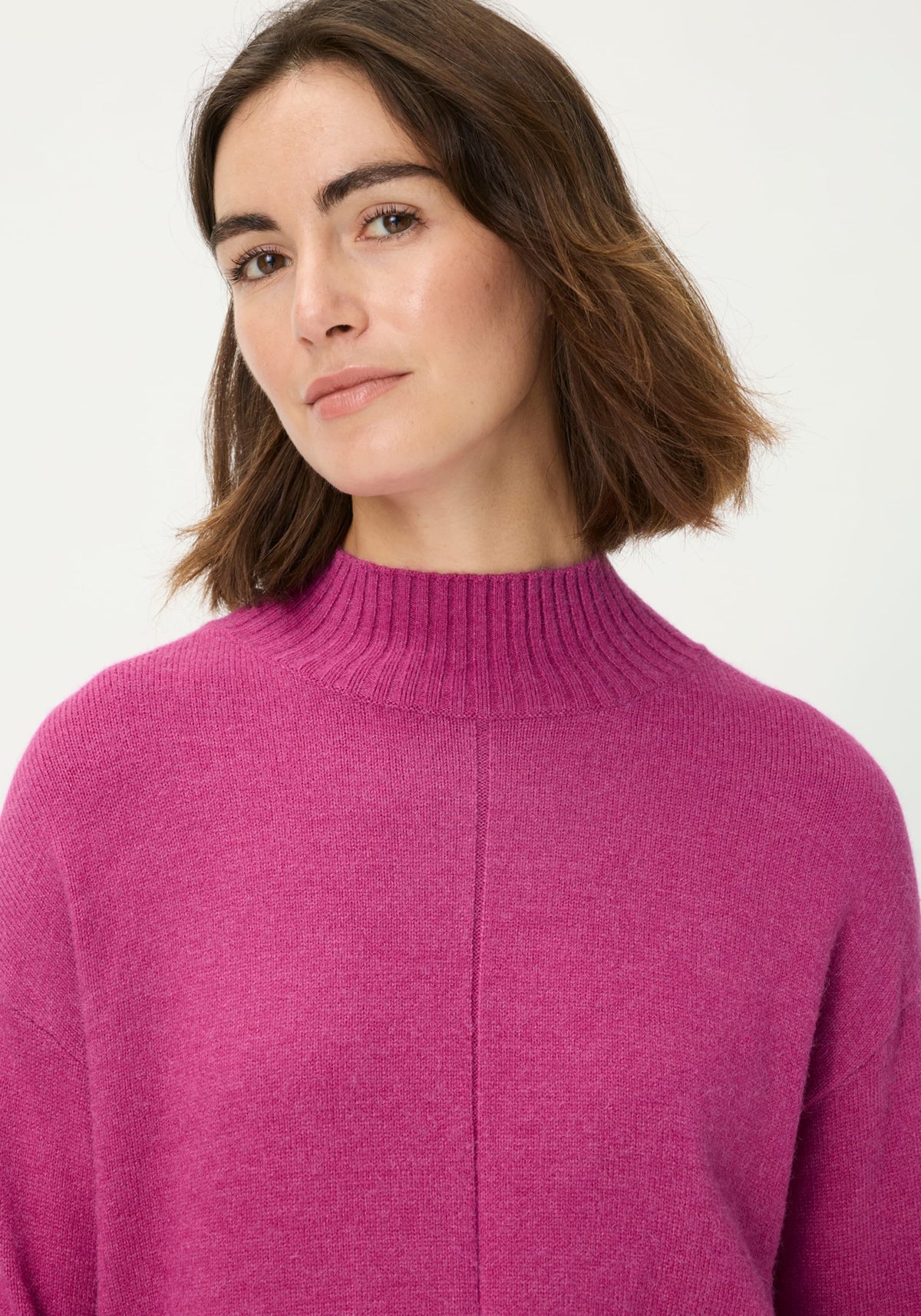 Solid Mock Neck