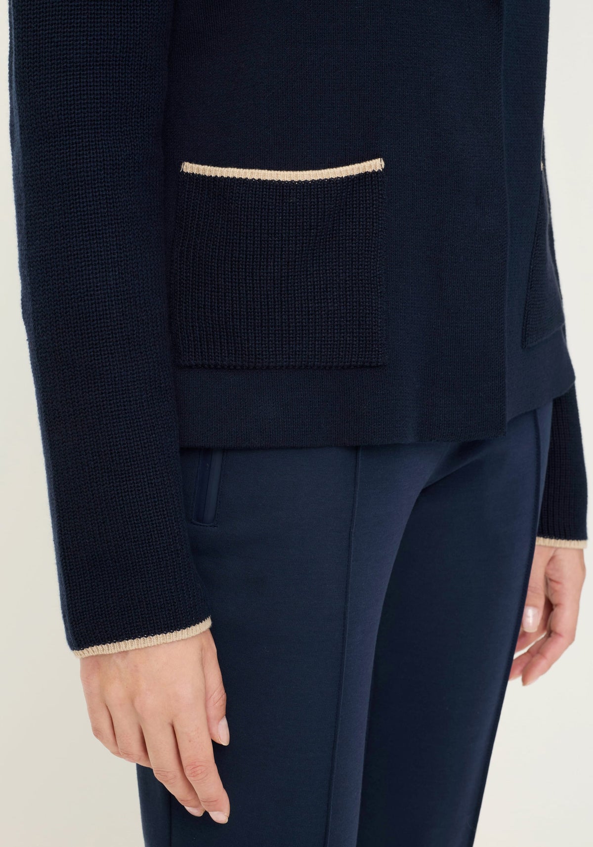 Sweater Knit Hoodie Cardigan