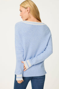 Open Collar Sweater