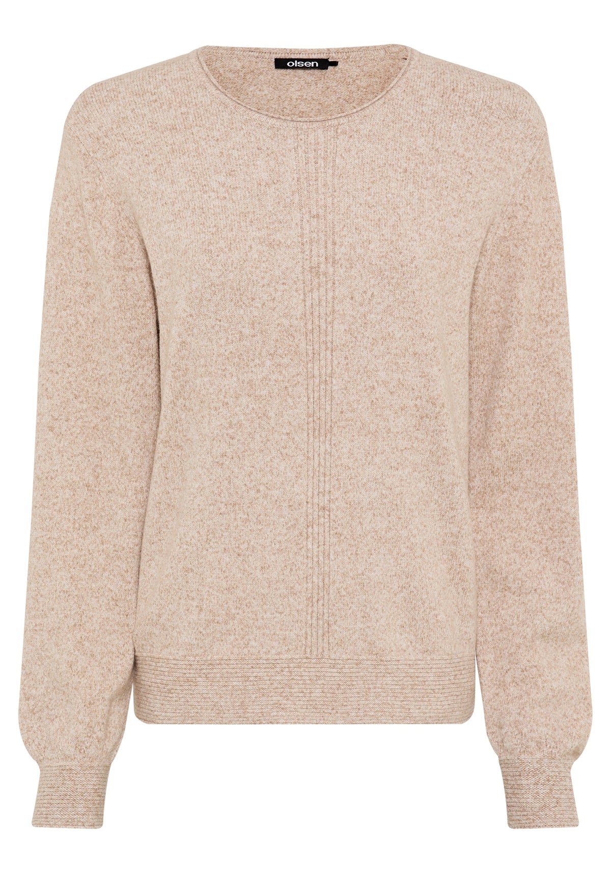 Melange Knit Sweater