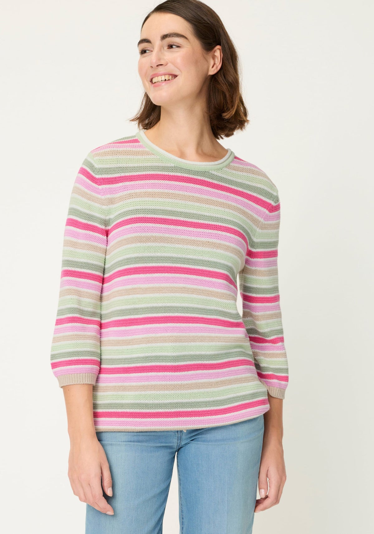 Multi Colour Striped Sweater