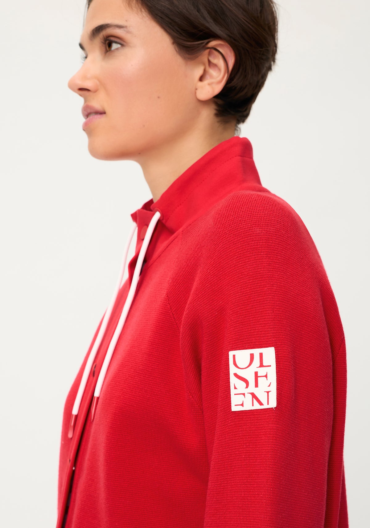 Cardigan sportif en maille factice