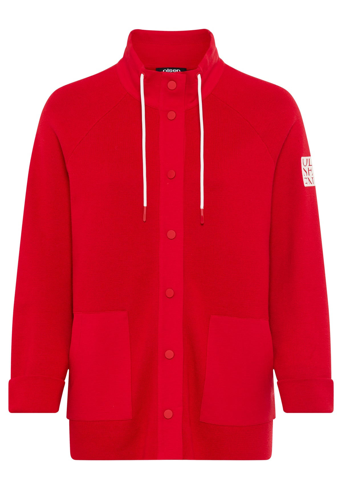 Cardigan sportif en maille factice