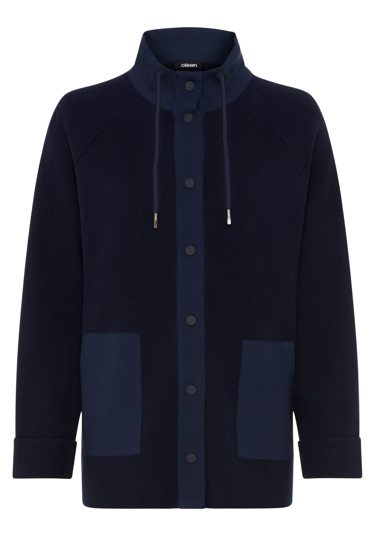 Cardigan sportif en maille factice