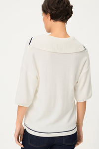 Wave Ajour Knit Sweater