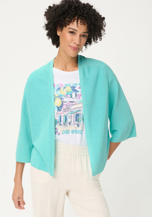 Openfront Cropped Cardigan