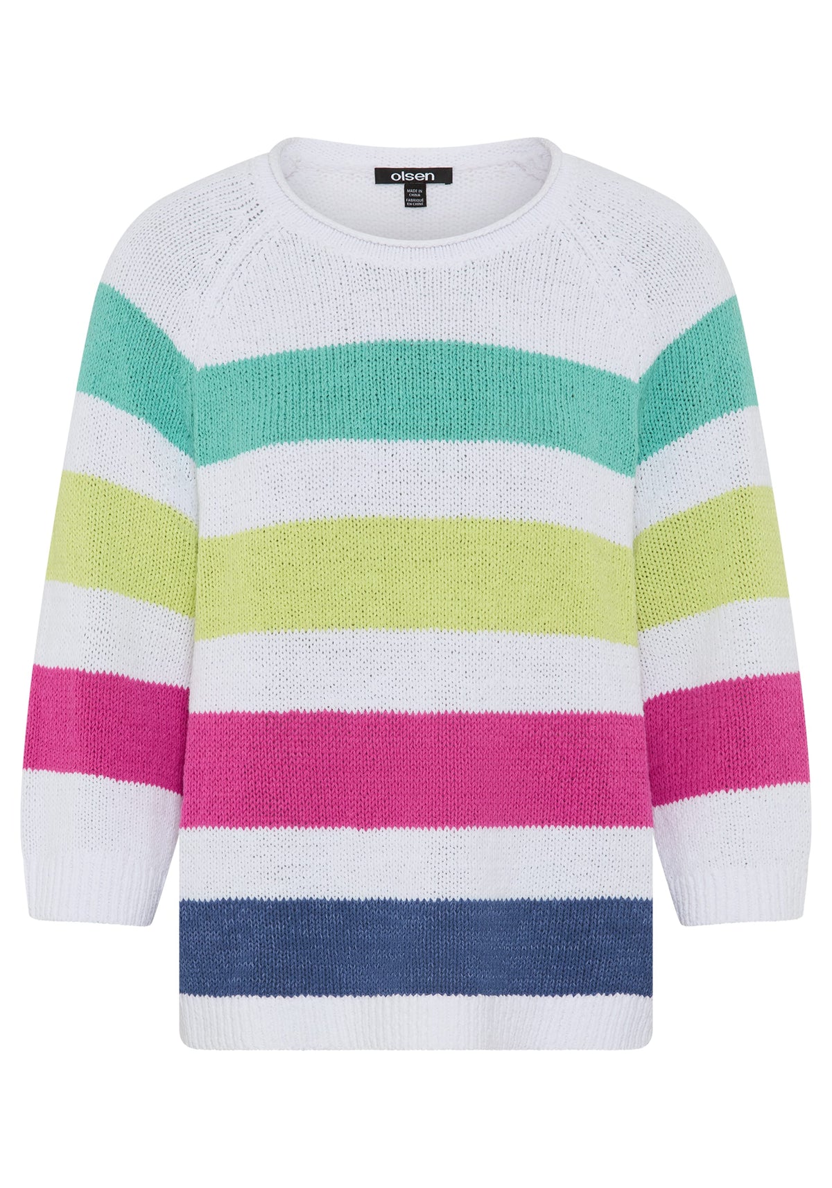 Pull en fil rayé