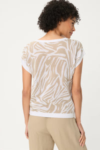 Pull ajouré Neo Zebra