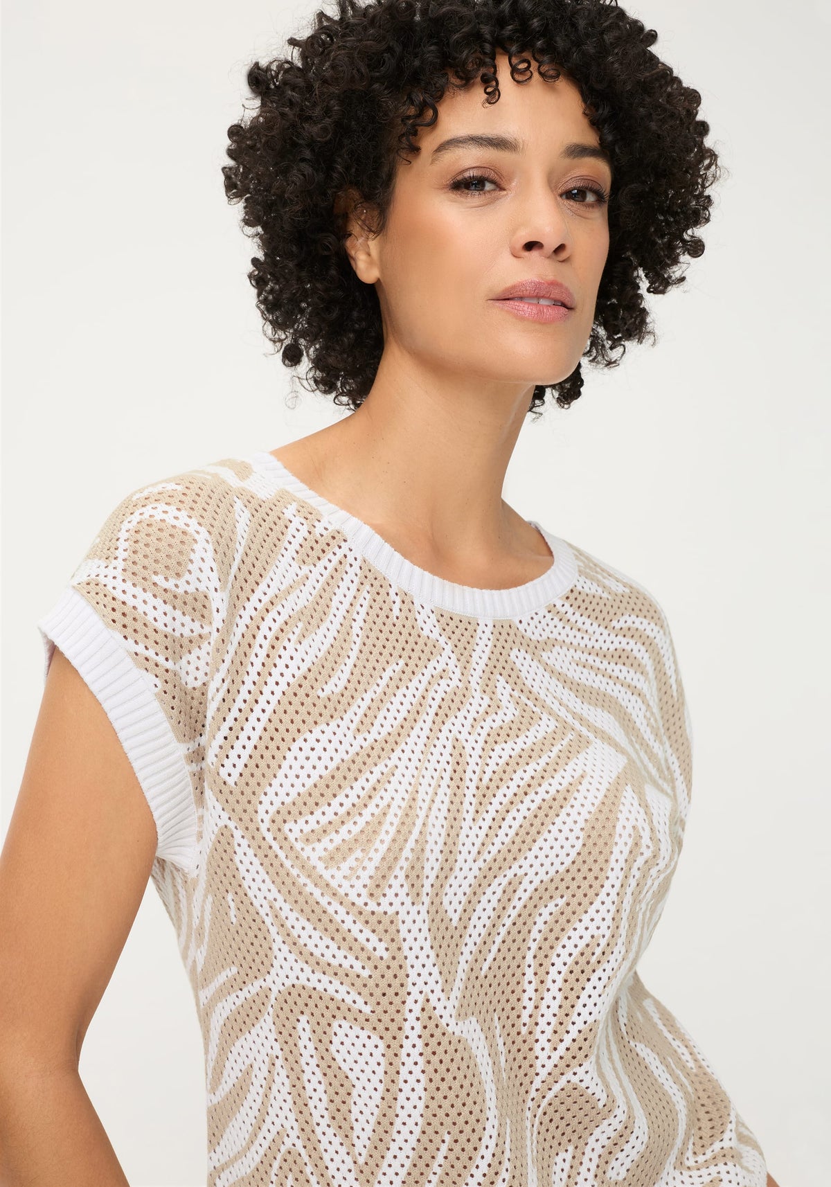 Pull ajouré Neo Zebra