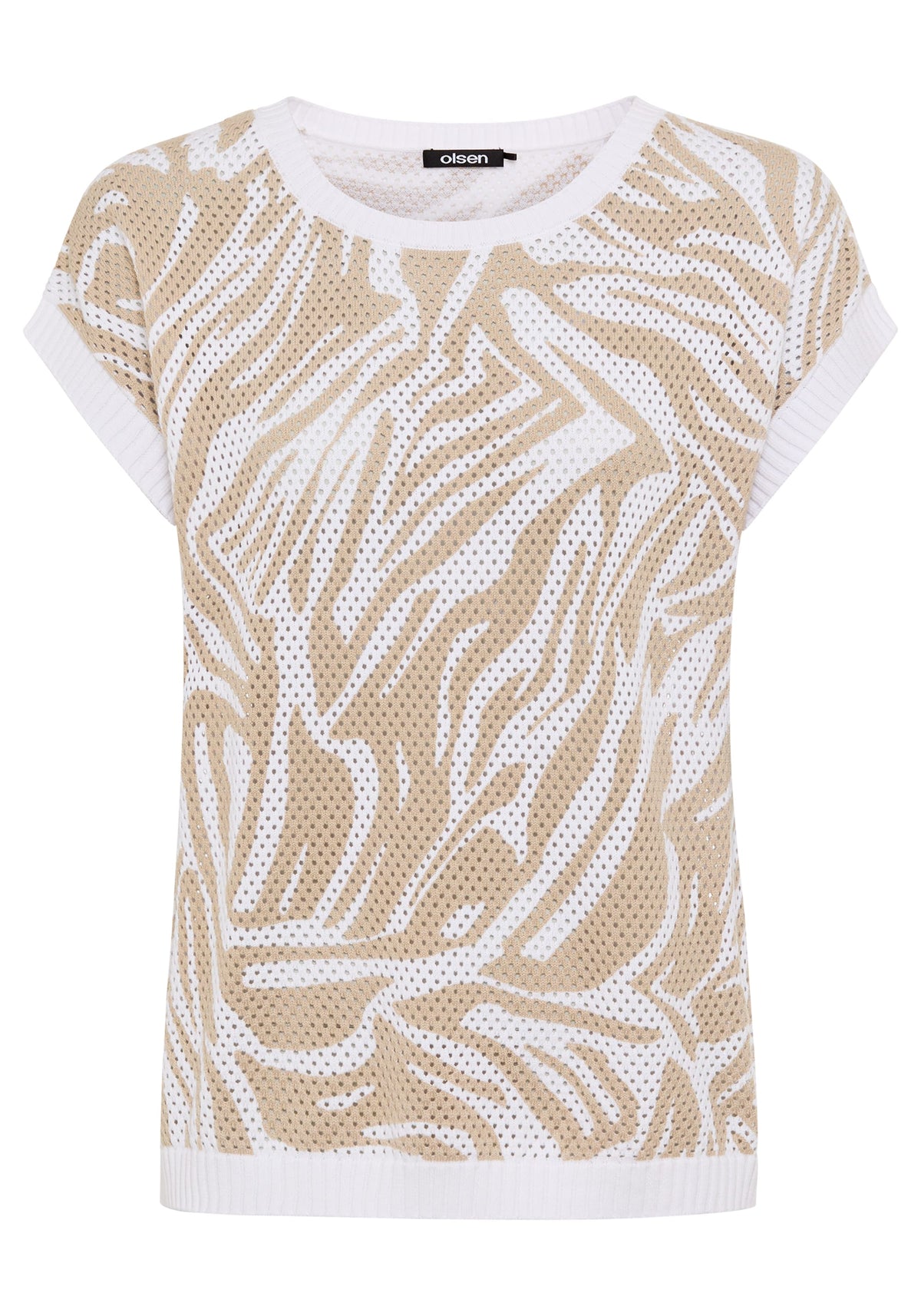 Pull ajouré Neo Zebra