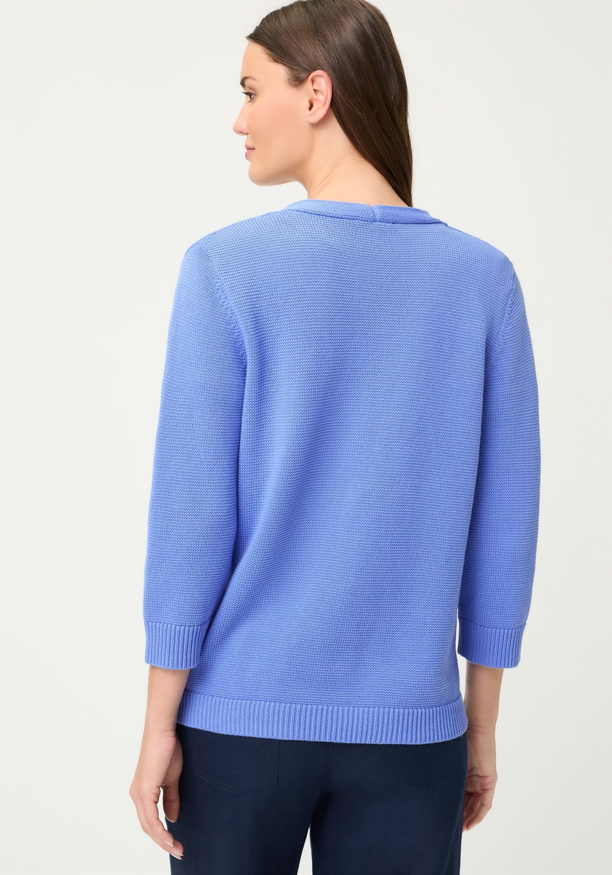 Solid V-Neck Cardigan