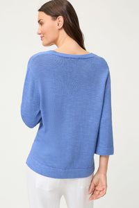 Solid V-Neck Sweater