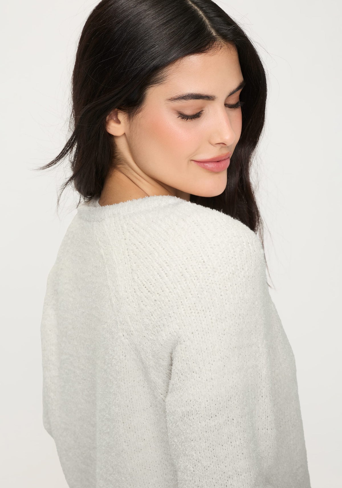 Round Neck Cardigan