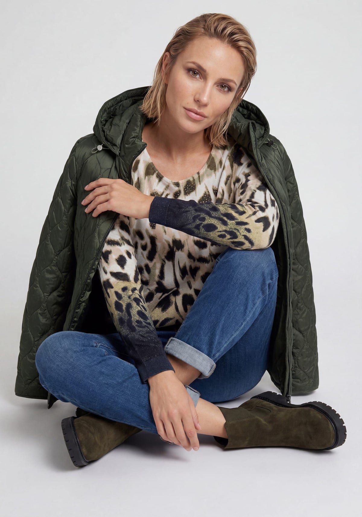 Embellished Animal Sweater