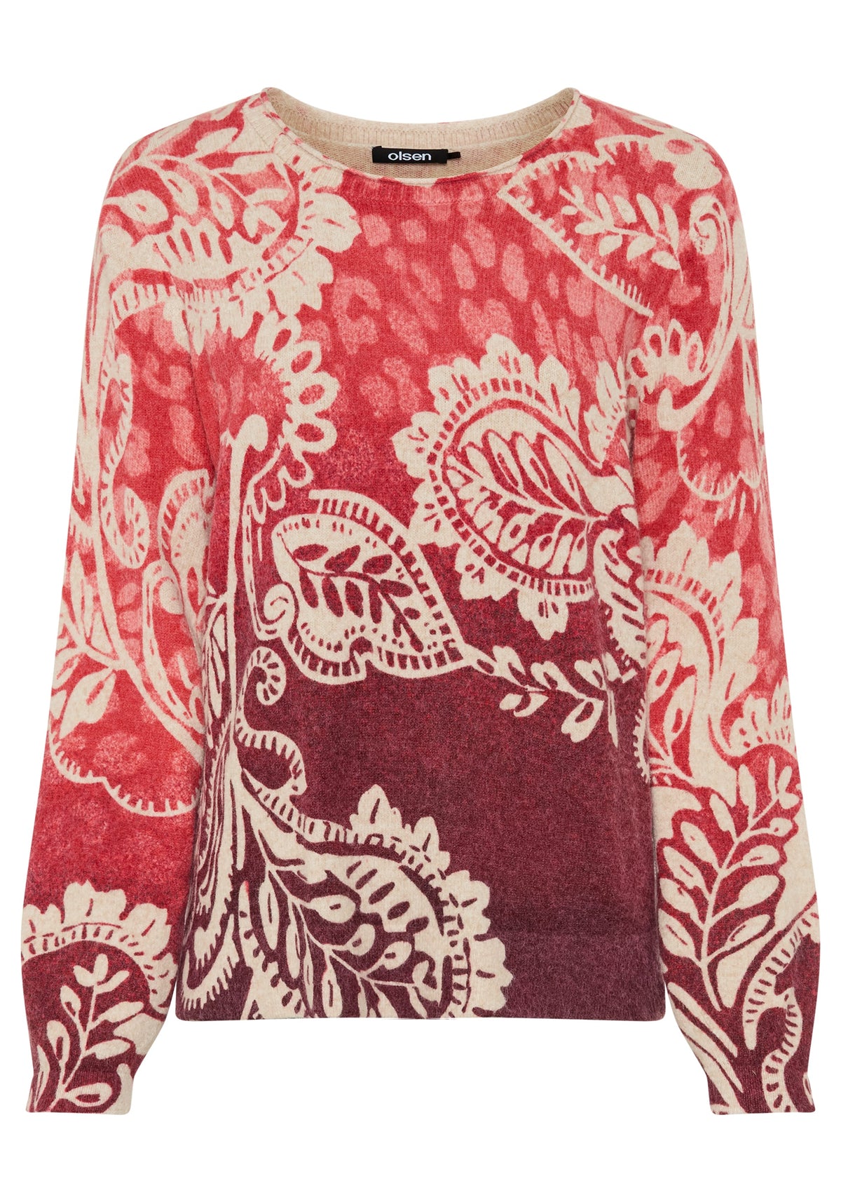 Pull à motif Paisley