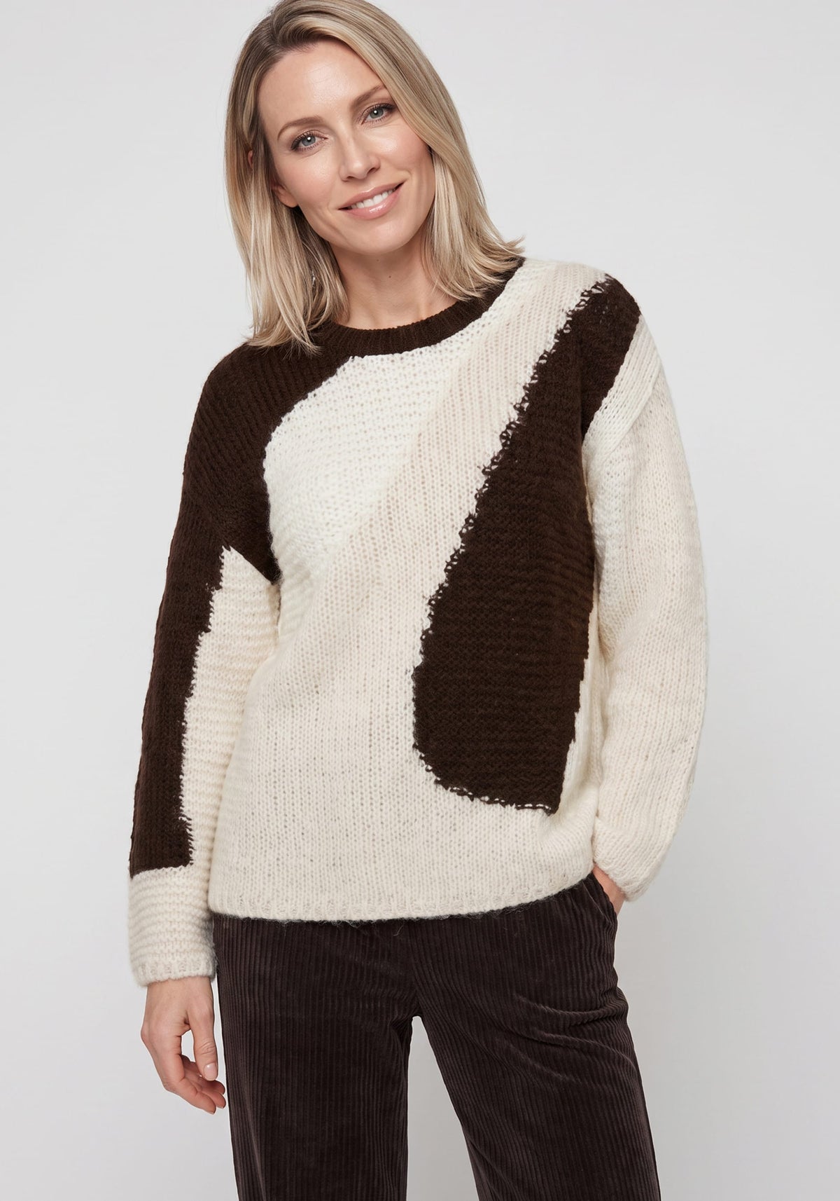 Pull en maille ajourée