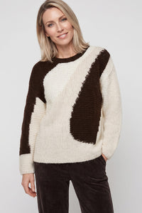 Abstract Knit Sweater