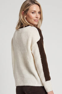 Abstract Knit Sweater