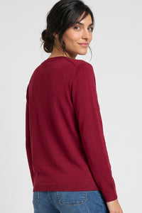 Cardigan en maille fine