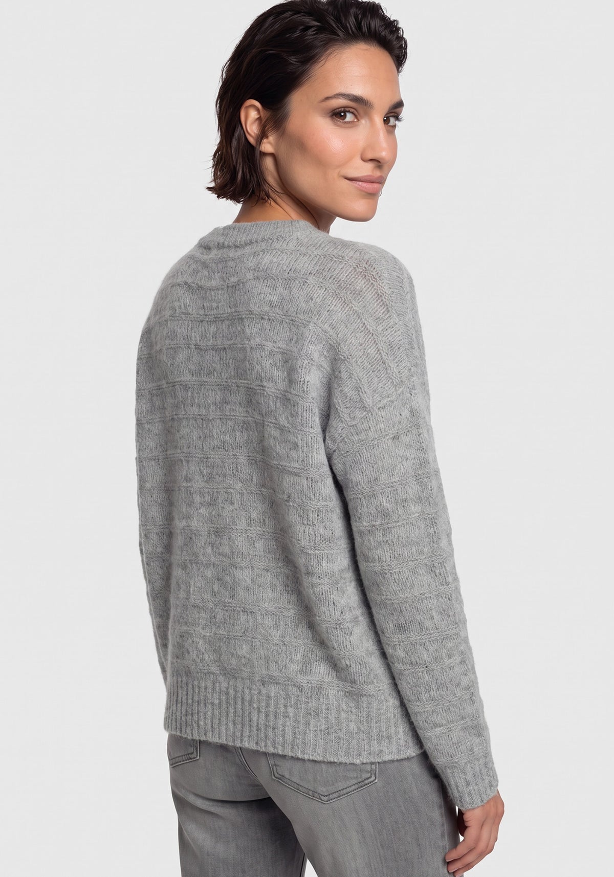 Rib Knit Stripe Sweater