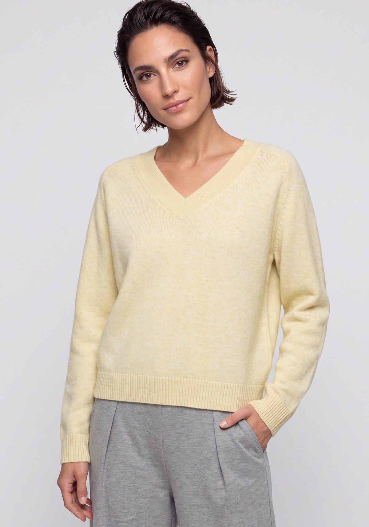 Soft Marled Sweater