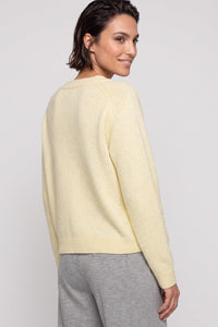 Pull doux chiné