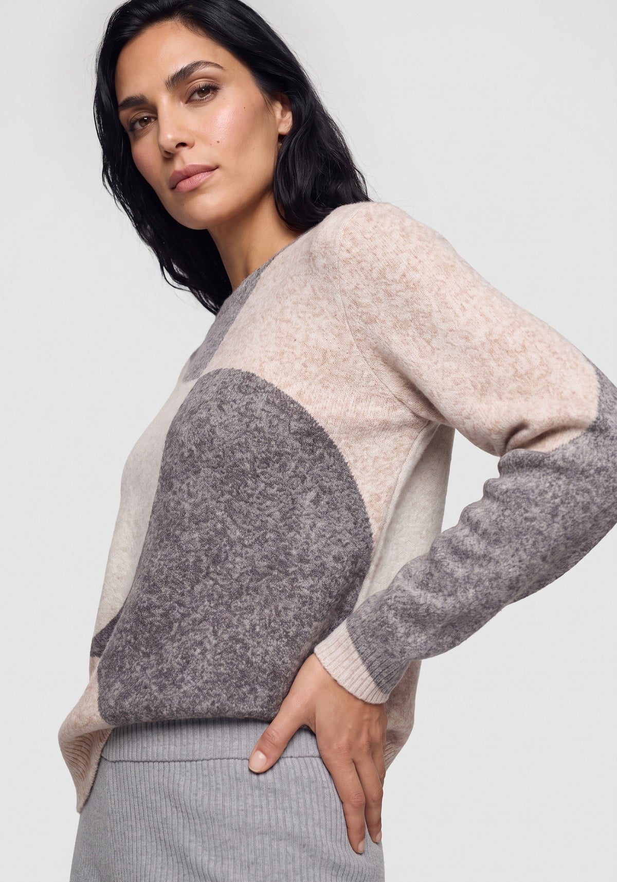 Soft Abstract Sweater