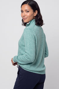 Quarter Zip Mock Sweater