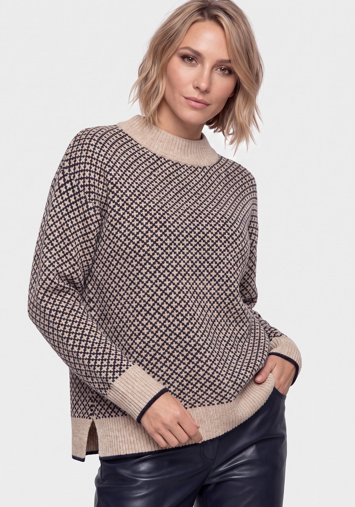 Jacquard Sweater