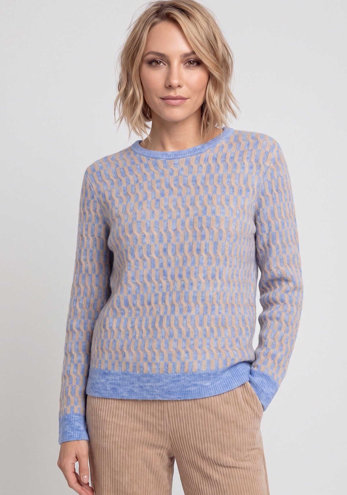 Soft Jacquard Sweater