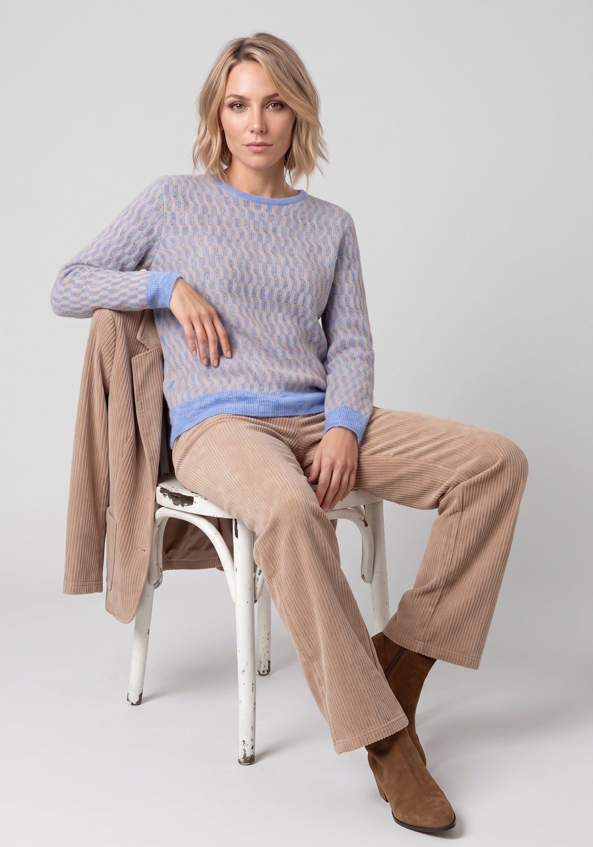 Soft Jacquard Sweater