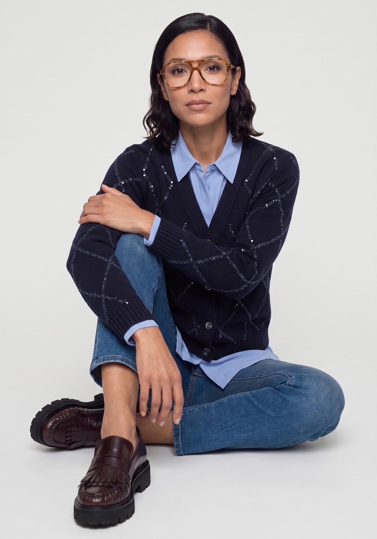 Argyle Cardigan