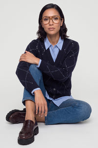 Argyle Cardigan