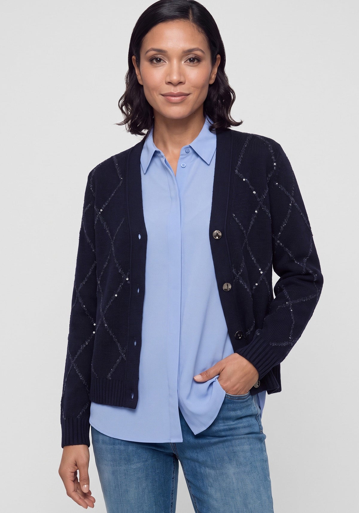 Argyle Cardigan