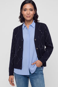 Argyle Cardigan