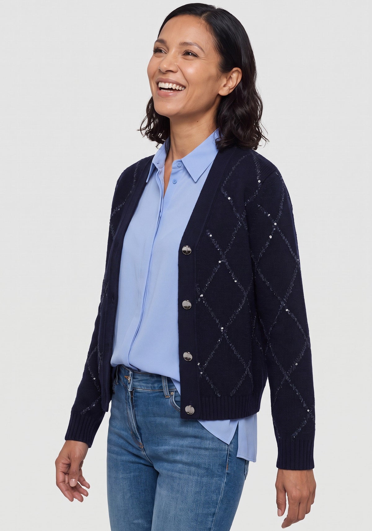 Argyle Cardigan
