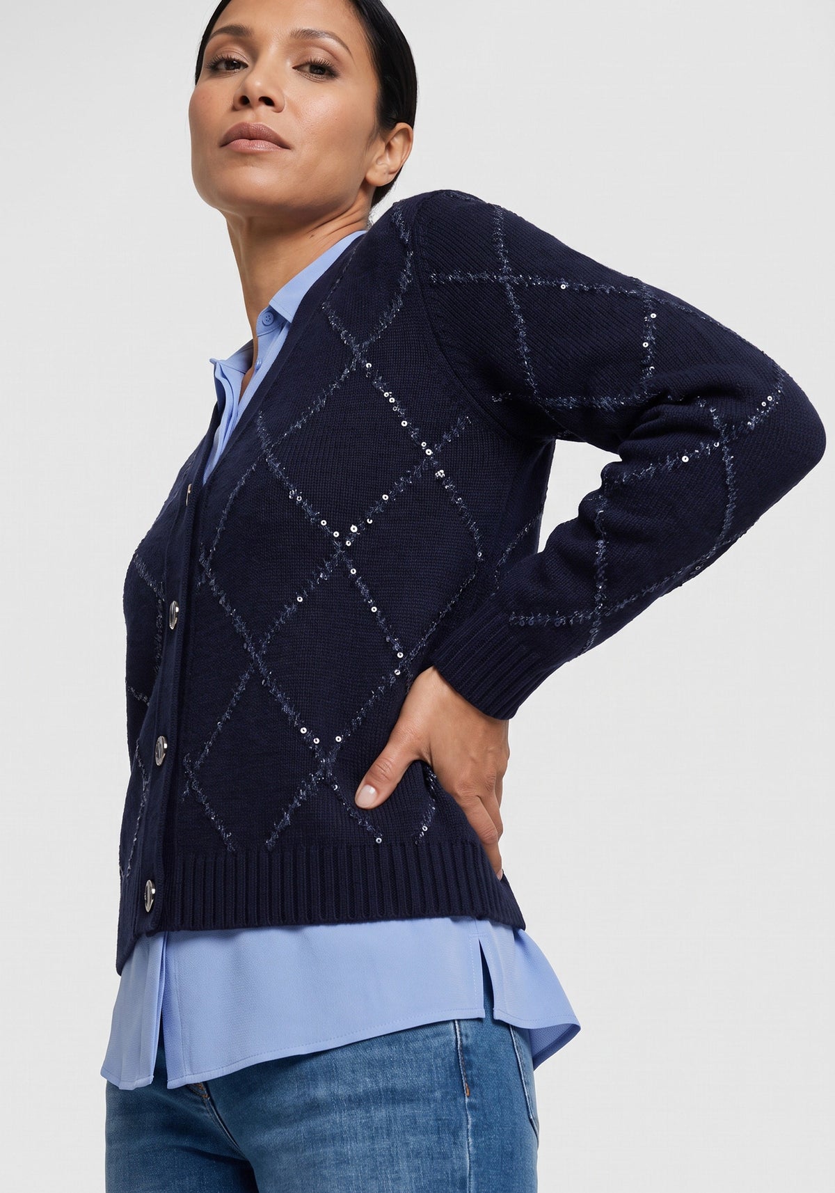 Argyle Cardigan