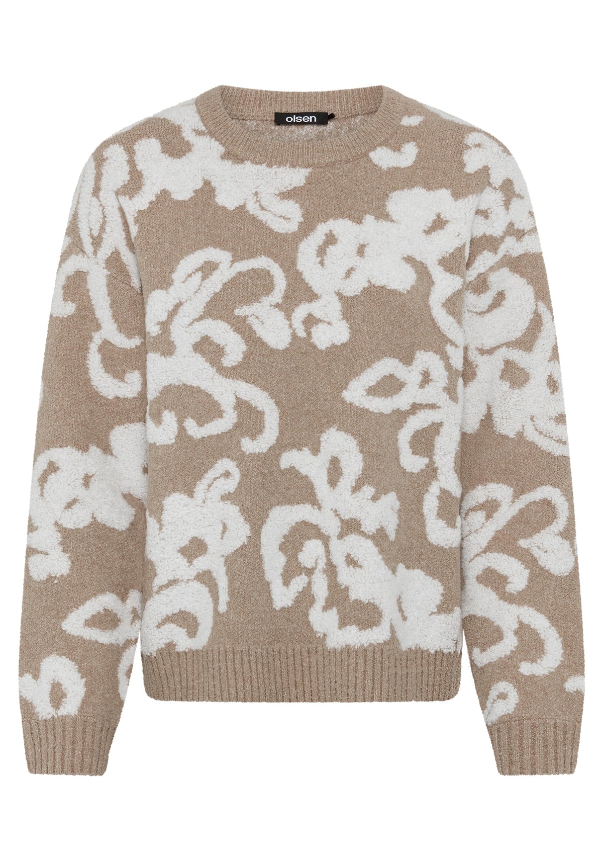 Bouclé Bloom Sweater