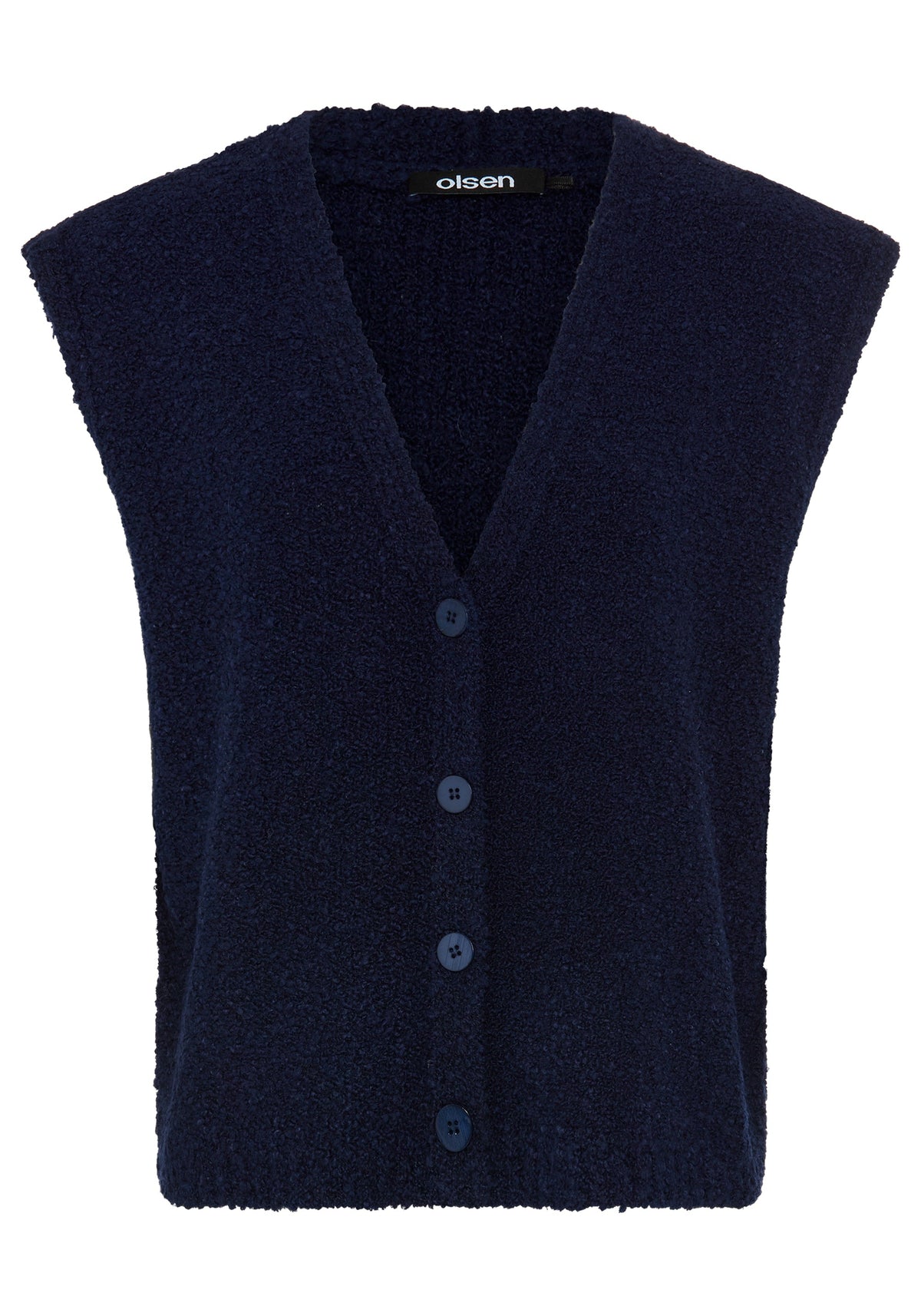 Bouclé Sweater Vest
