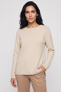Pull en maille brossée