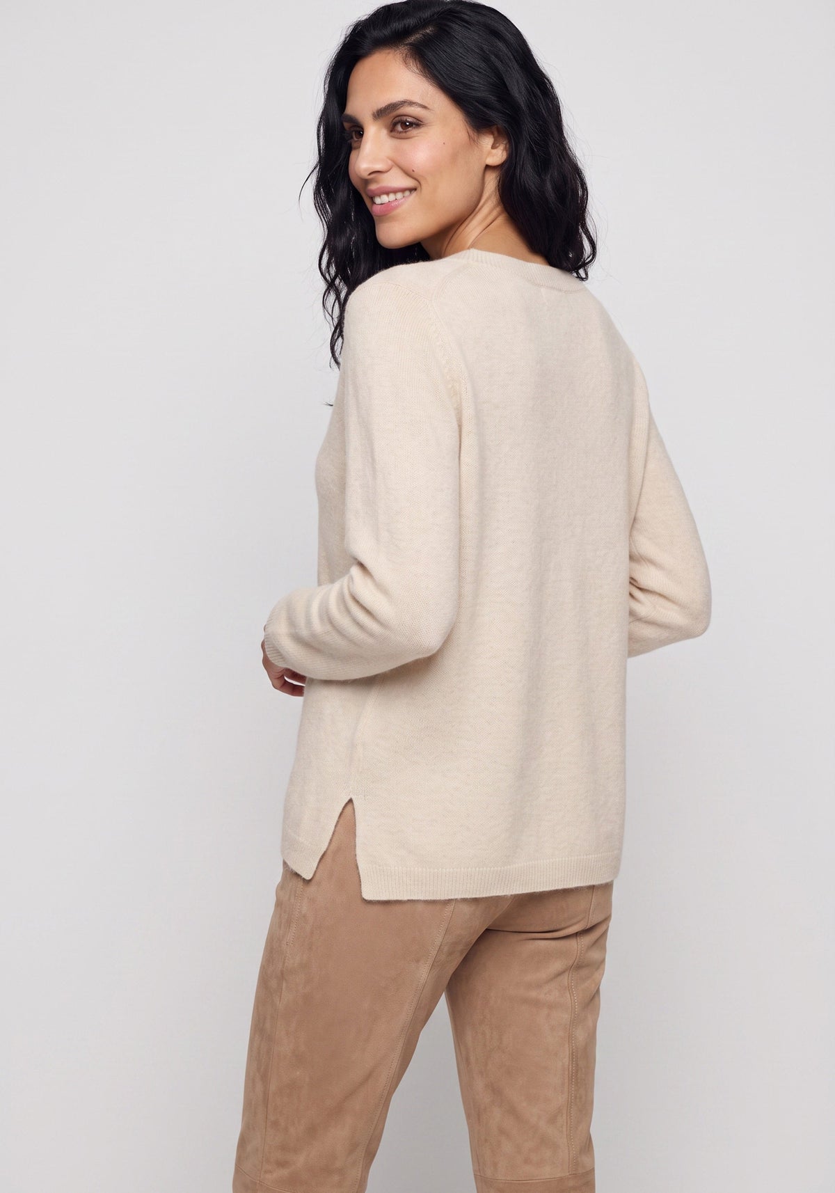 Brushed Knit Sweater
