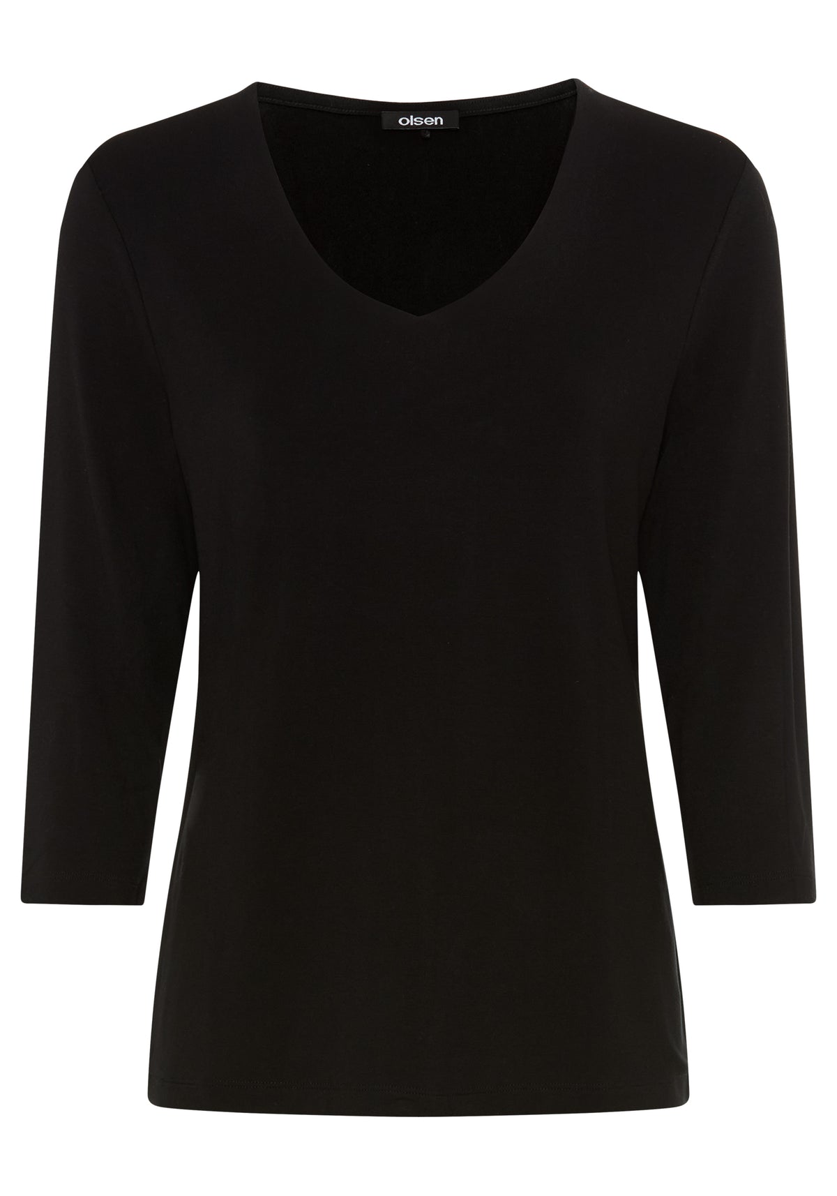 3/4 Sleeve V-Neck T-Shirt