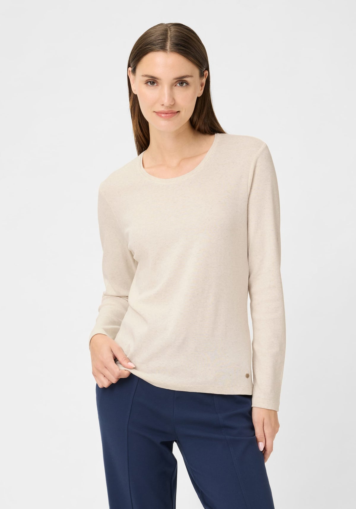 Solid Long Sleeve T-Shirt