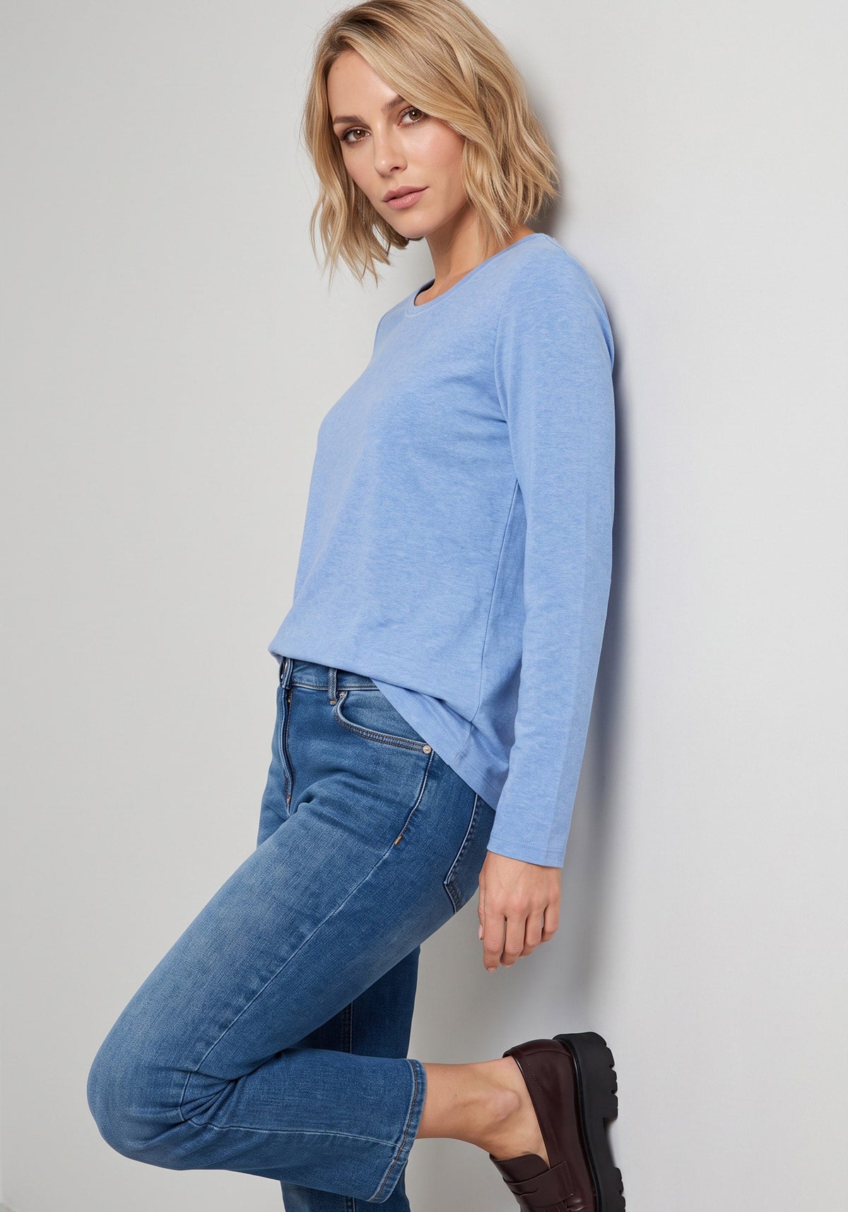 Solid Cotton T-Shirt