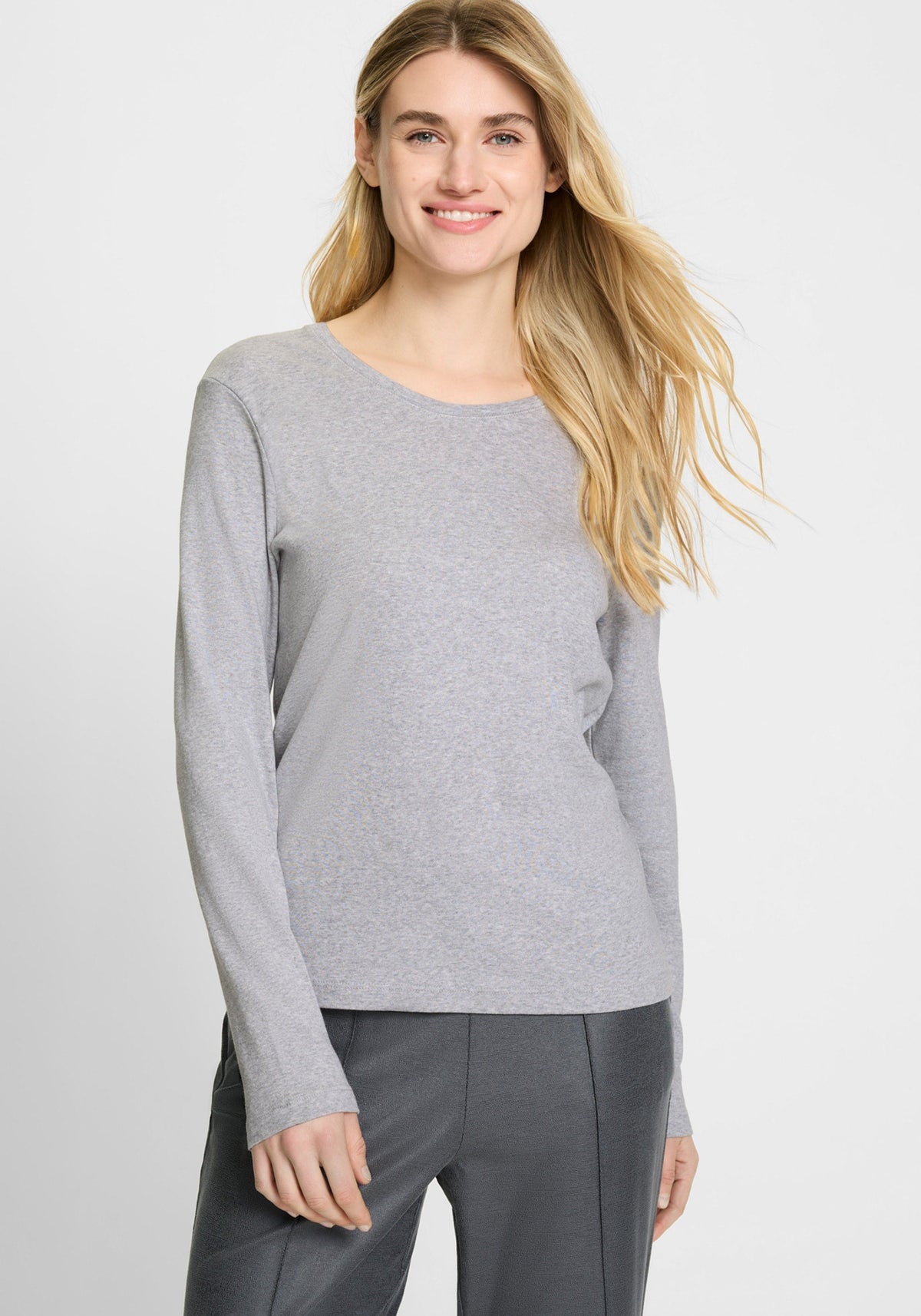 Solid Long Sleeve T-Shirt