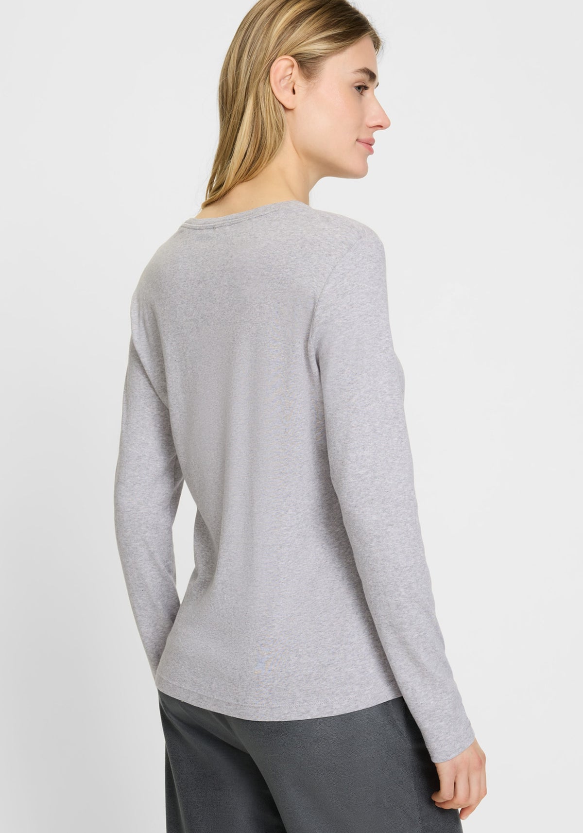 Solid Long Sleeve T-Shirt