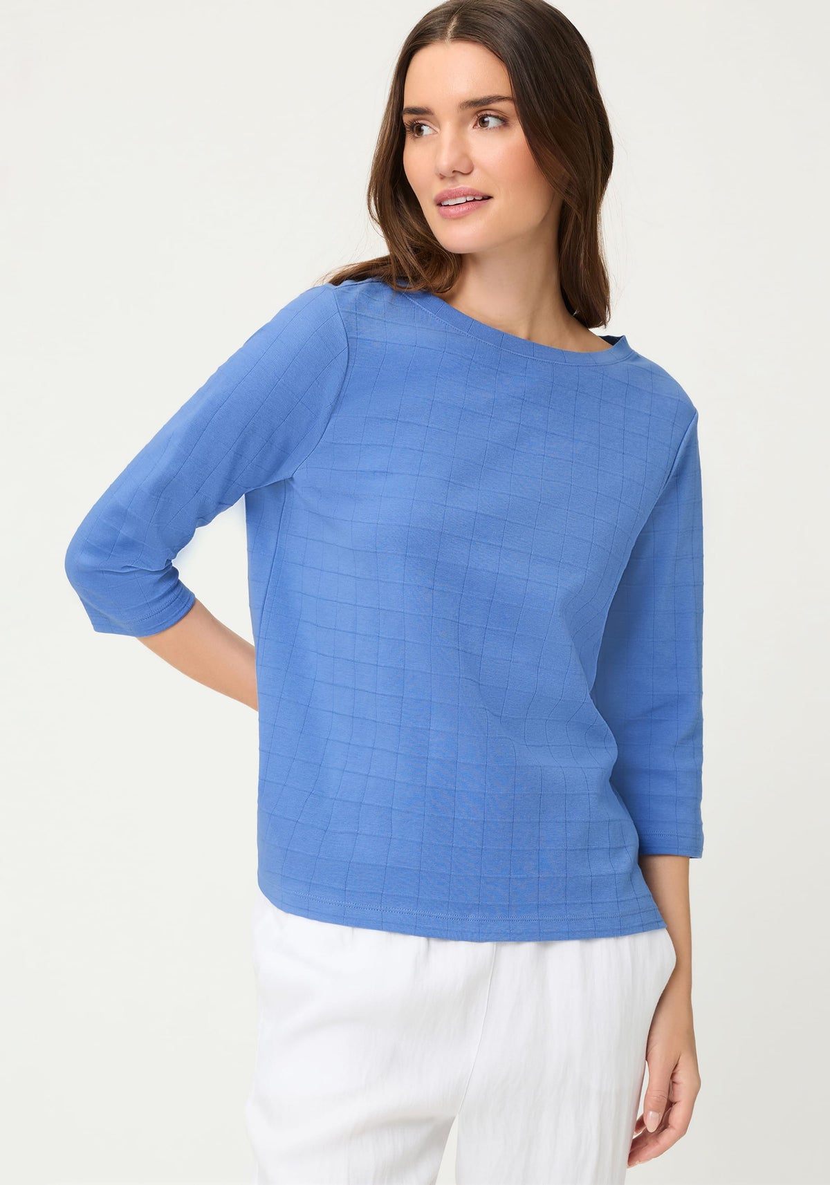 Rib Knit T-Shirt