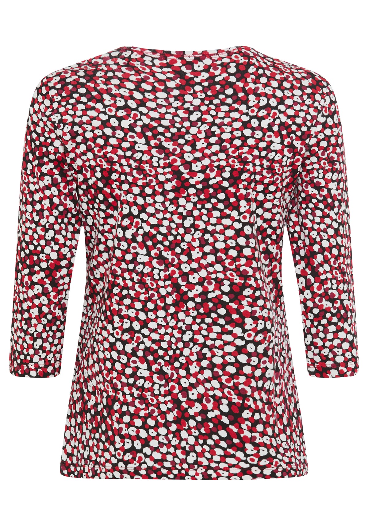 T-Shirt moderne à imprimé tacheté