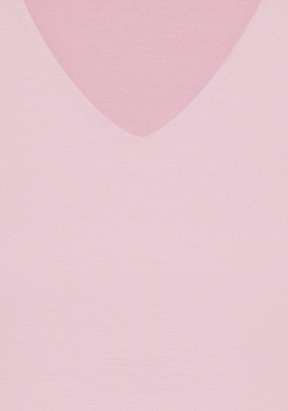 T-shirt à manches 3/4 et col en V