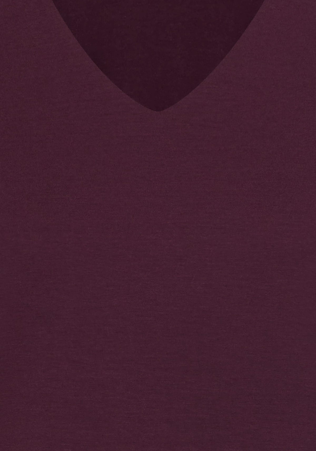 T-shirt à manches 3/4 et col en V